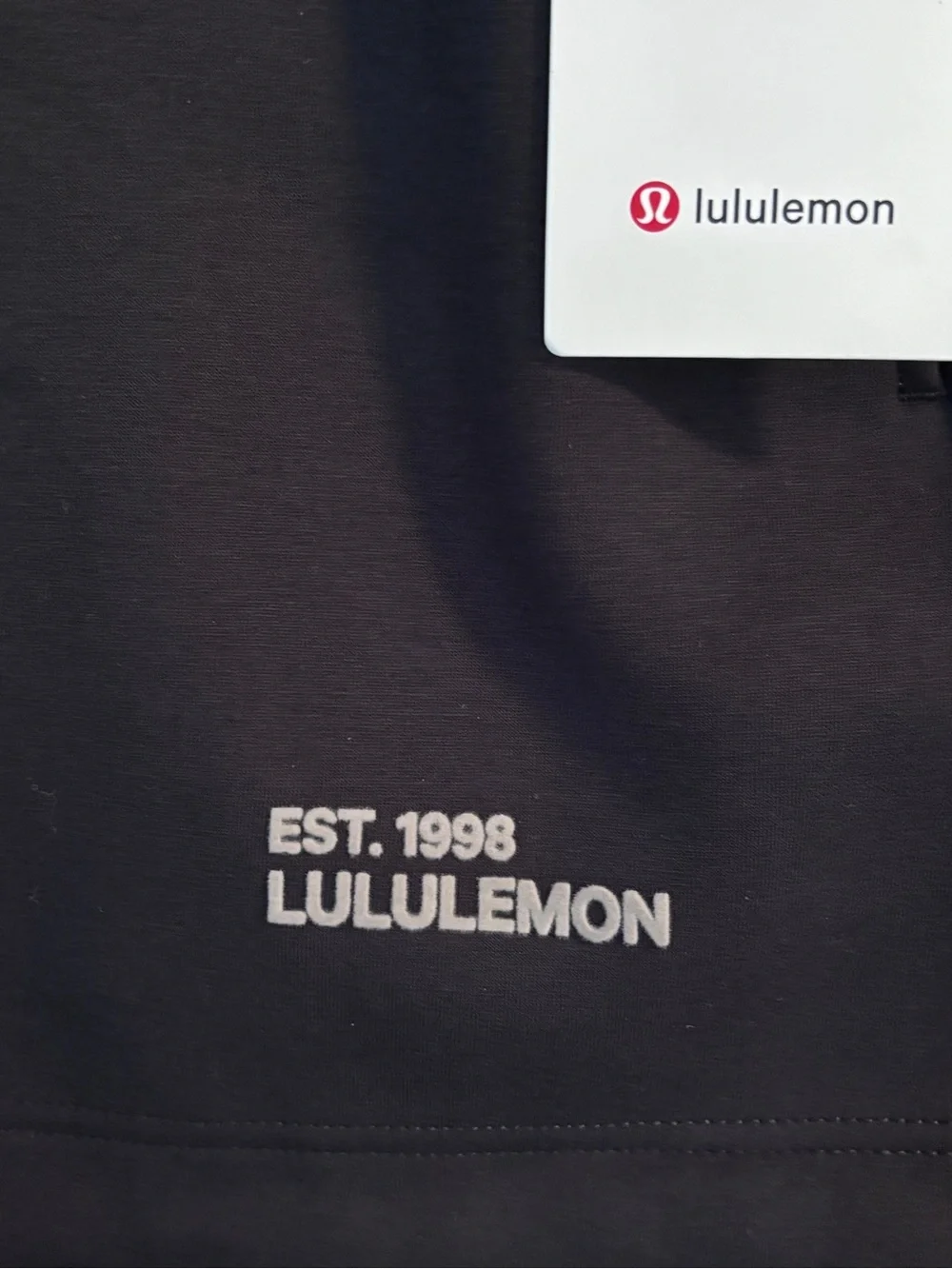 lululemon athletica Black Heavyweight Fleece Sweatshort